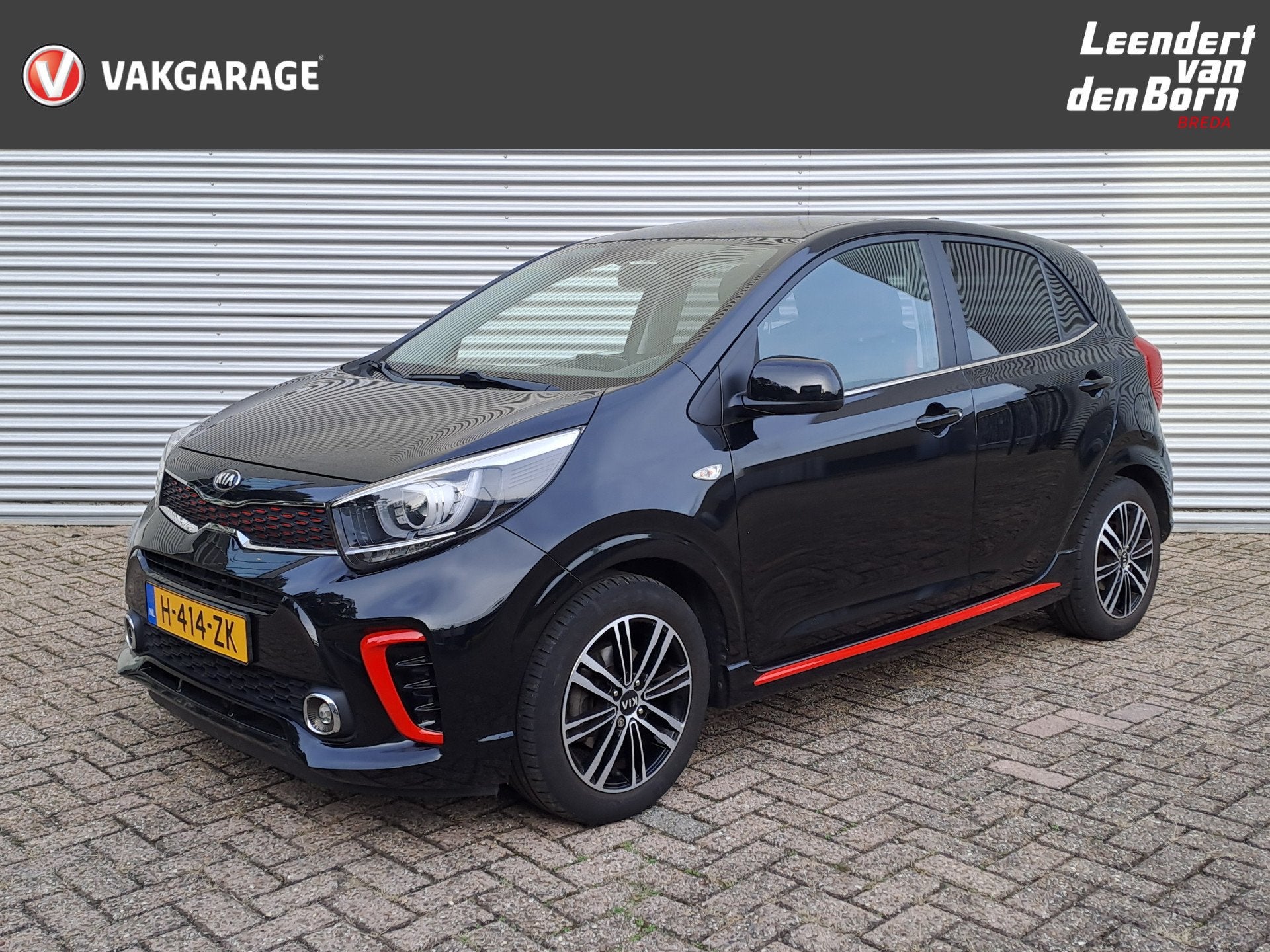 Kia Picanto 1.0 MPi GT-Line Edition | Leer | Airco | LM Velg, Auto's, Voorwielaandrijving, 12 maanden, Gebruikt, Euro 6