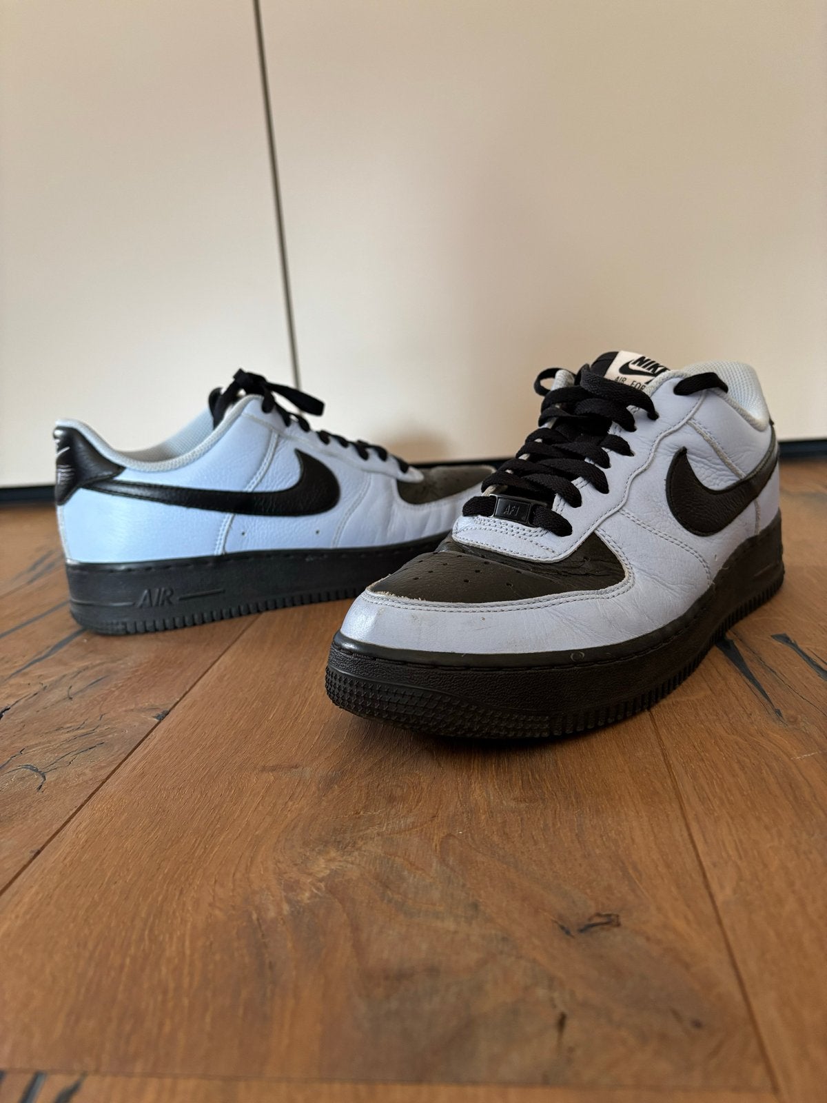 Unieke Nike Air Force 1 - Custom Design, Blauw, Ophalen of Verzenden, Sneakers of Gympen, Zo goed als nieuw