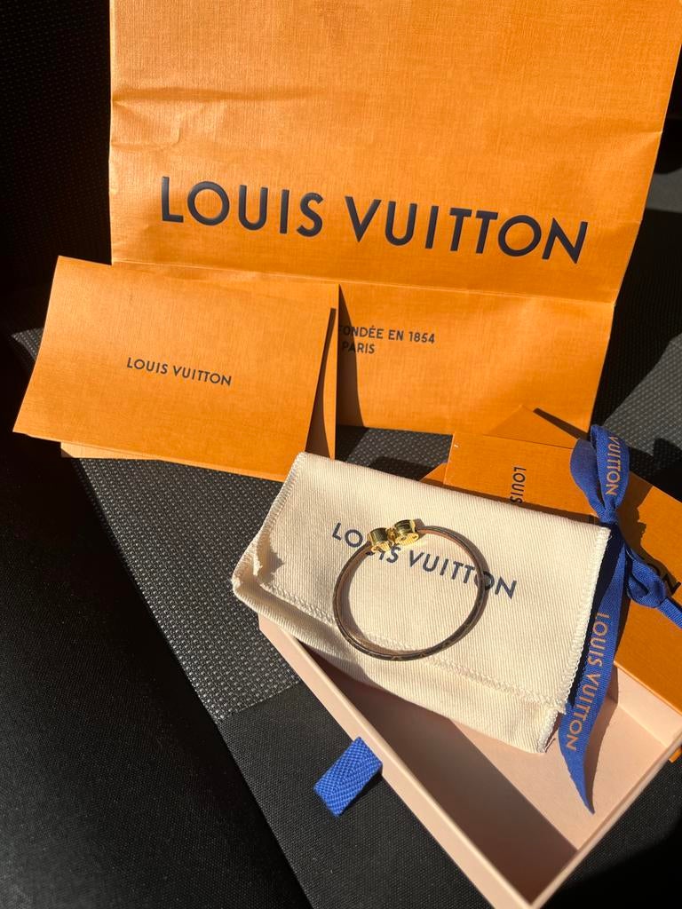 Louis Vuitton Armband, Ophalen of Verzenden, Gebruikt, Bruin, Leer