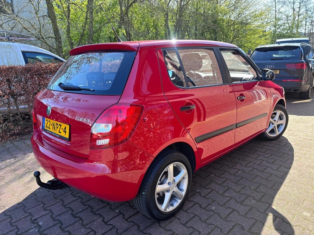 Skoda Fabia 1.2-12V Ambition, Auto's, Voorwielaandrijving, Euro 5, Stof, Zwart