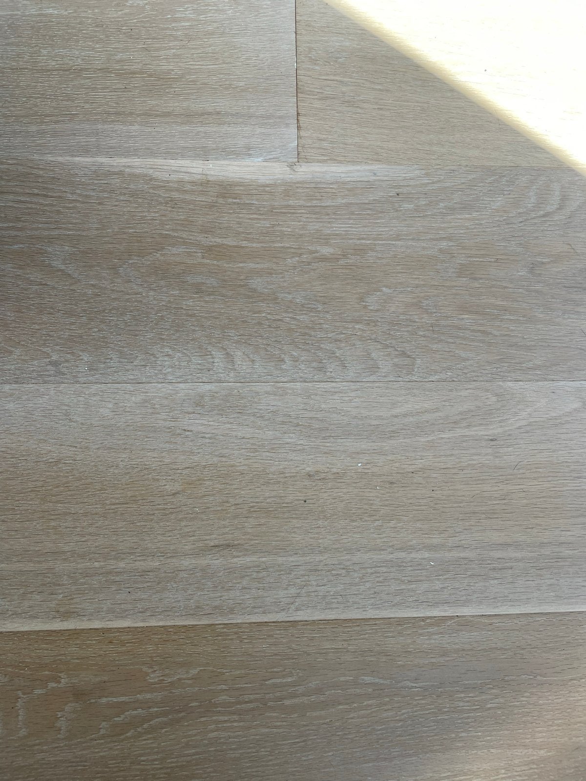 Multiplank 20mm 19cm breed wit rustiek eiken, Ophalen, Gebruikt, Vloerdelen of -planken, 10 m² of meer