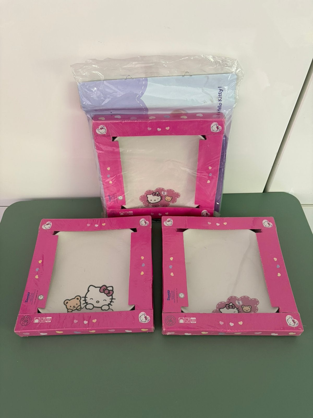 3 Hello Kitty bordjes NIEUW, Overige merken, Nieuw, Ophalen of Verzenden, Bord(en)