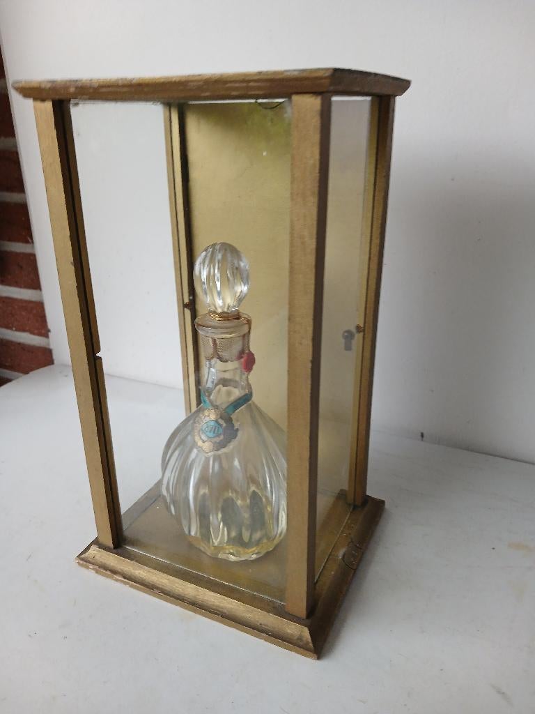 RARITEIT !!!!  jaren 30-40 toonbankdisplay 4711 eau de ..., Verzamelen, Verzenden, Zo goed als nieuw, Parfumfles, Gevuld