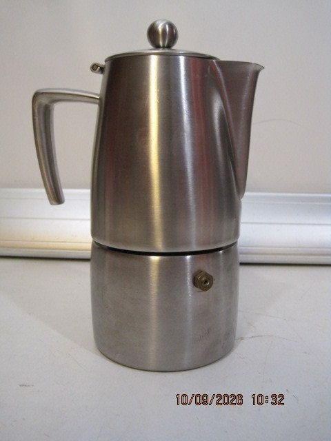 ilsa percolator rvs design ook voor inductie (400), Espresso apparaat, Gemalen koffie, Ophalen of Verzenden, Zo goed als nieuw