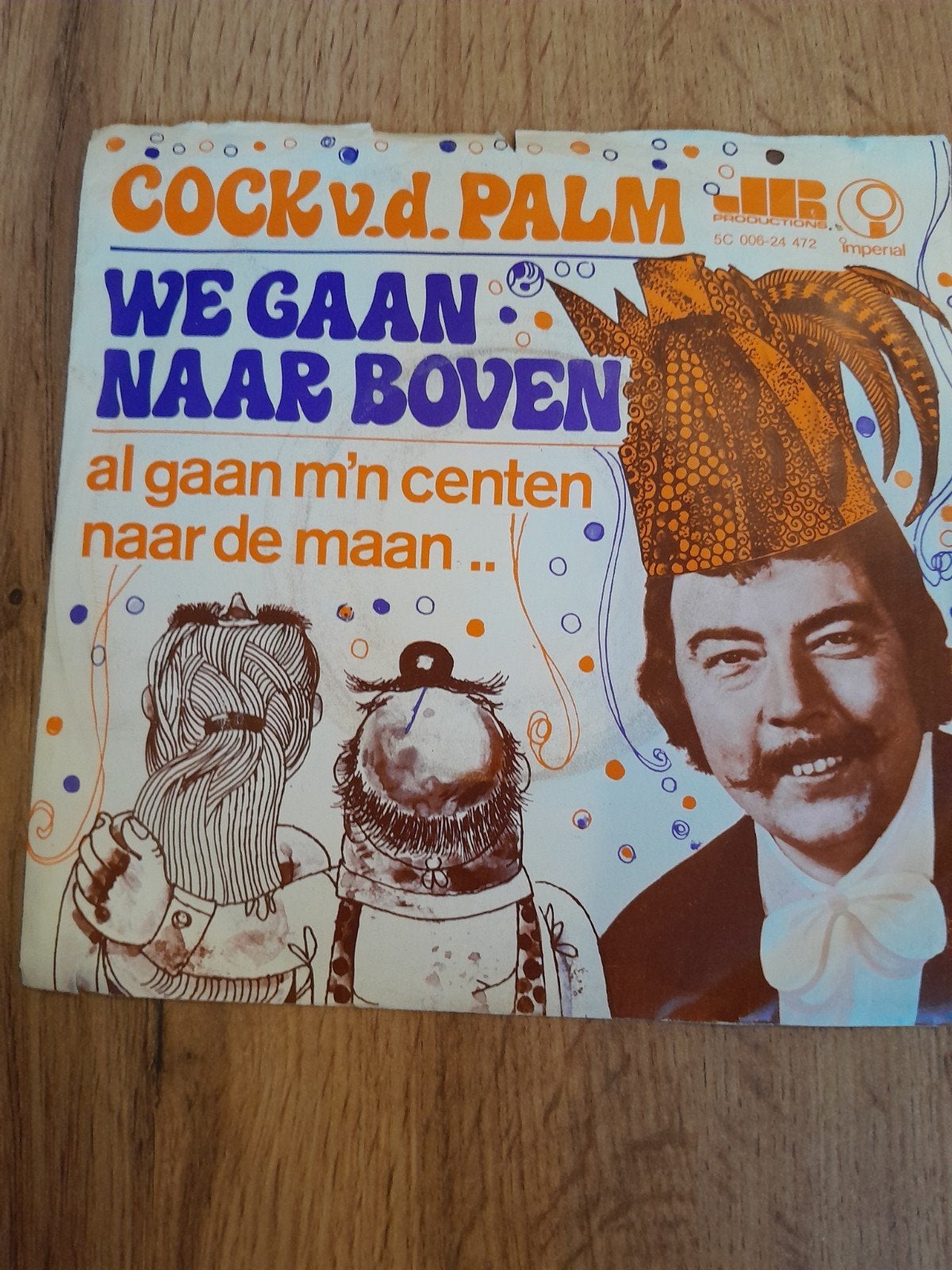 cock v.d.palm we gaan naar boven, Ophalen of Verzenden, Zo goed als nieuw, Nederlandstalig