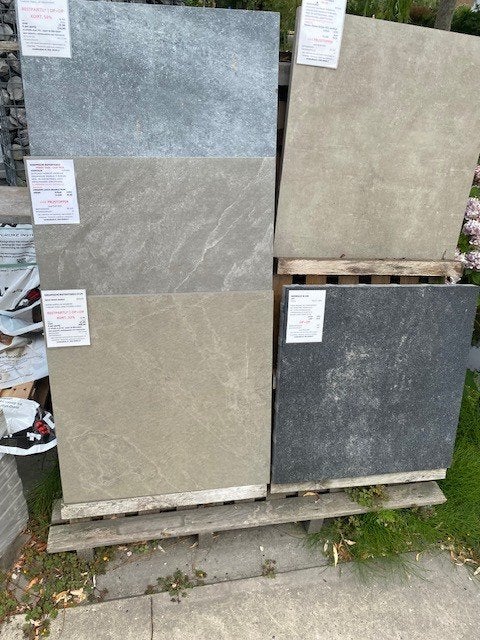 Keramische tegels rest/actie partijen ., Ophalen, Keramiek, Nieuw, 5 tot 10 m²