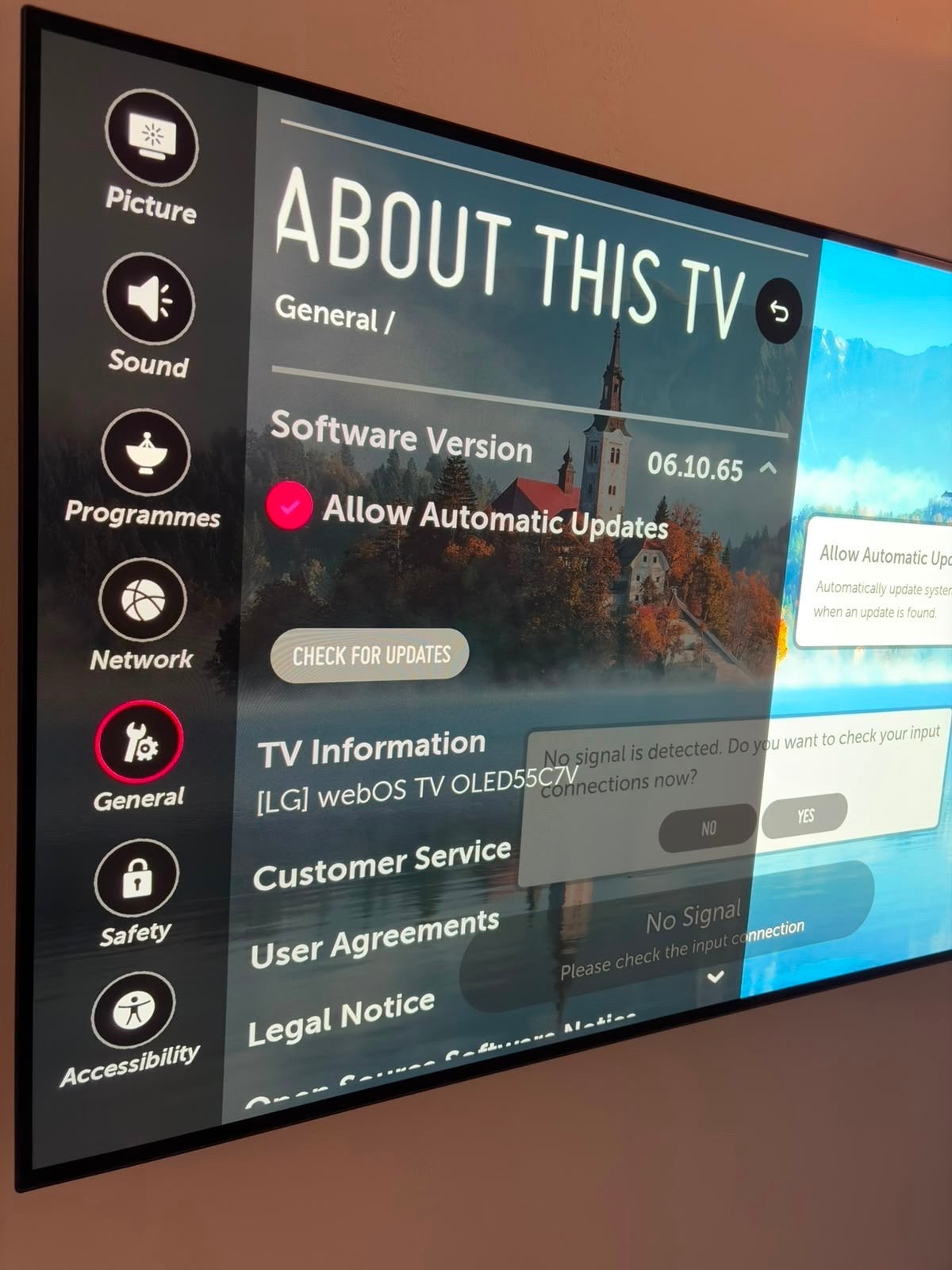 LG OLED55C7V 55 inch 100Hz OLED TV - Zwart is zwart!, Ophalen, Gebruikt