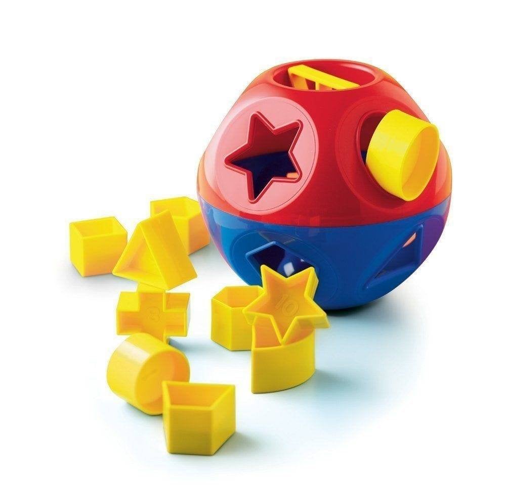 COMPLETE hollebol - vormenstoof - vormen bol van TUPPERWARE, Gebruikt, Overige typen, Ophalen of Verzenden, Met inzet