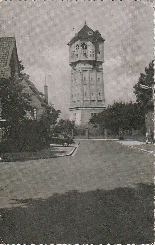 IJmuiden  Watertoren, Ophalen of Verzenden, 1940 tot 1960, Gelopen, Noord-Holland