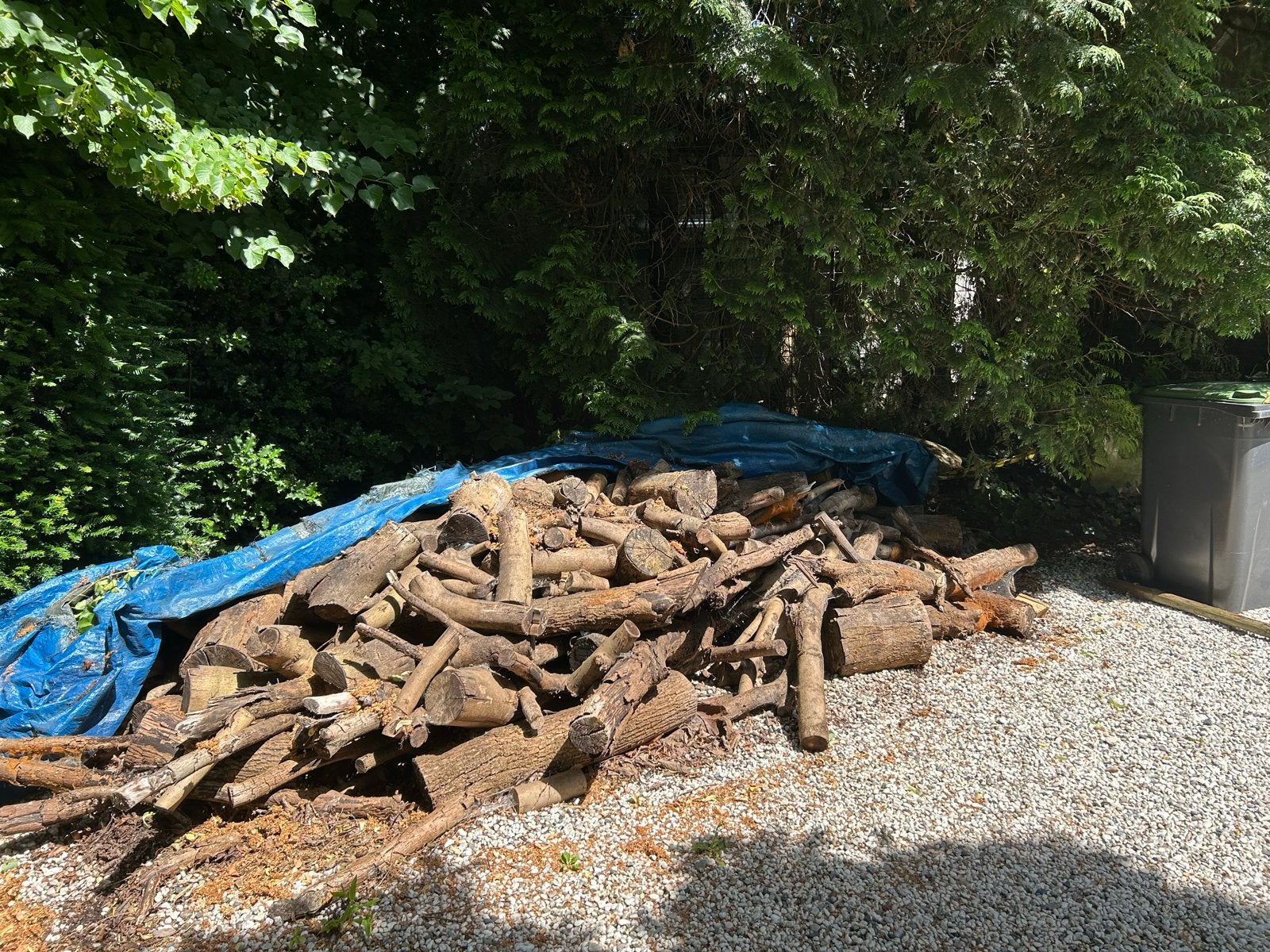 haardhout: brandhout, stookhout, open haard, houtkachel, Tuin en Terras, Haardhout, 6 m³ of meer, Ophalen, Overige houtsoorten