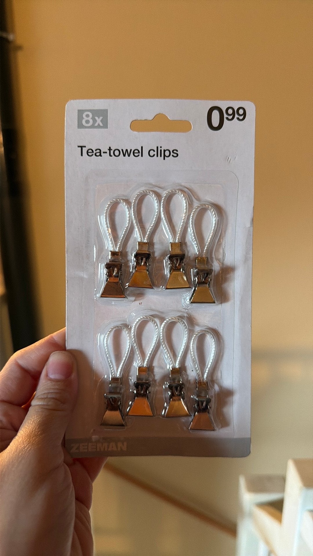 Clips theedoeken, Ophalen of Verzenden, Nieuw