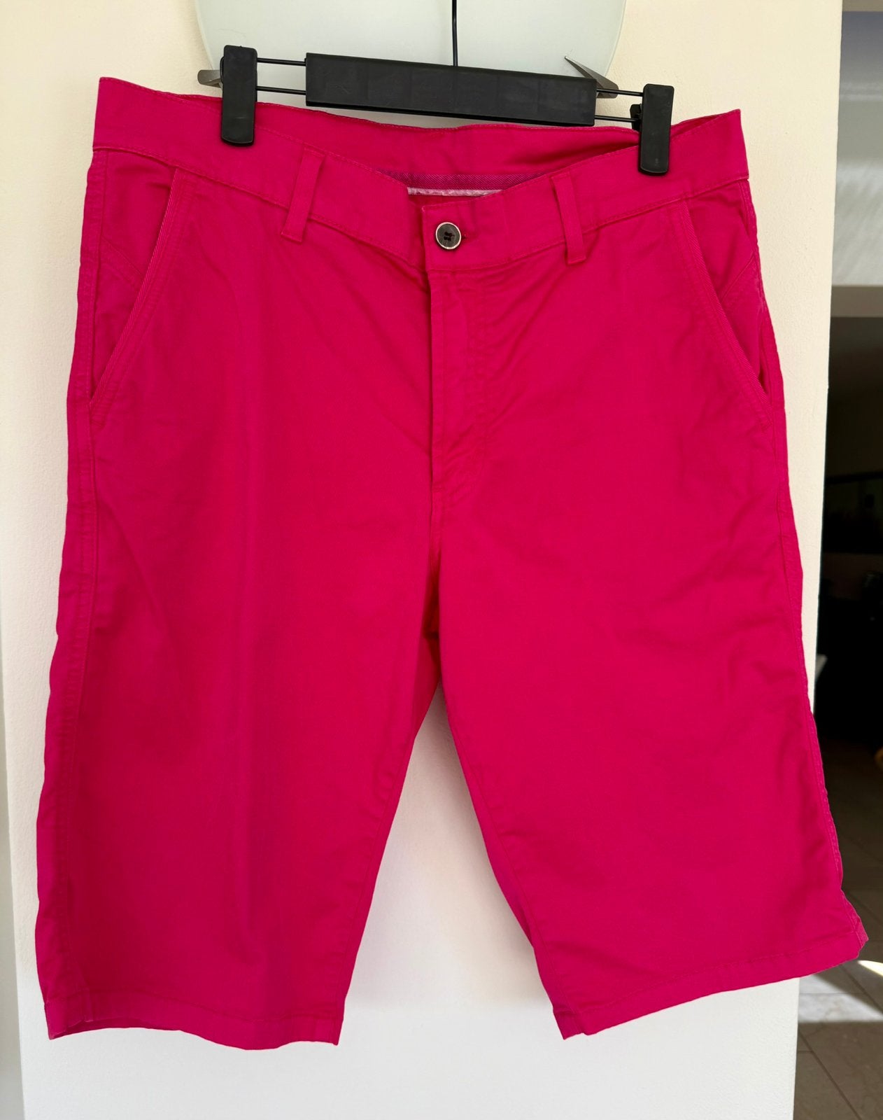 Korte broek bermuda van het merk La 5Homme maat L, Ophalen of Verzenden, Zo goed als nieuw, Roze