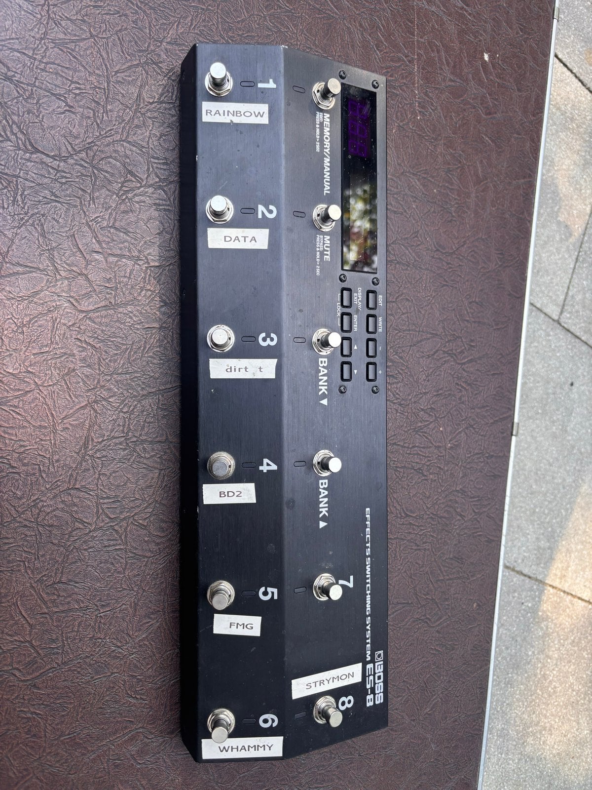 Boss ES-8 Effect Switching System - Programmeerbare Looper, Muziek en Instrumenten, Effecten, Ophalen of Verzenden, Gebruikt, Overige typen