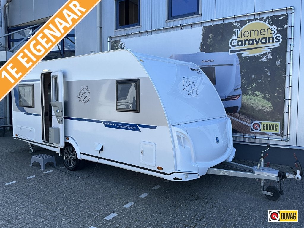 Knaus Sport Silver Selection 500 FU UNICO VERONA-MOVER-ZGAN, Rondzit, Bedrijf, Overige typen, 5 tot 6 meter