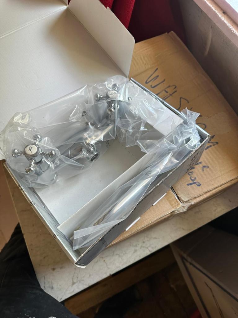 Paffoni VLV161CR Viola keukenmengkraan Wandmontage Chroom ni, Ophalen of Verzenden