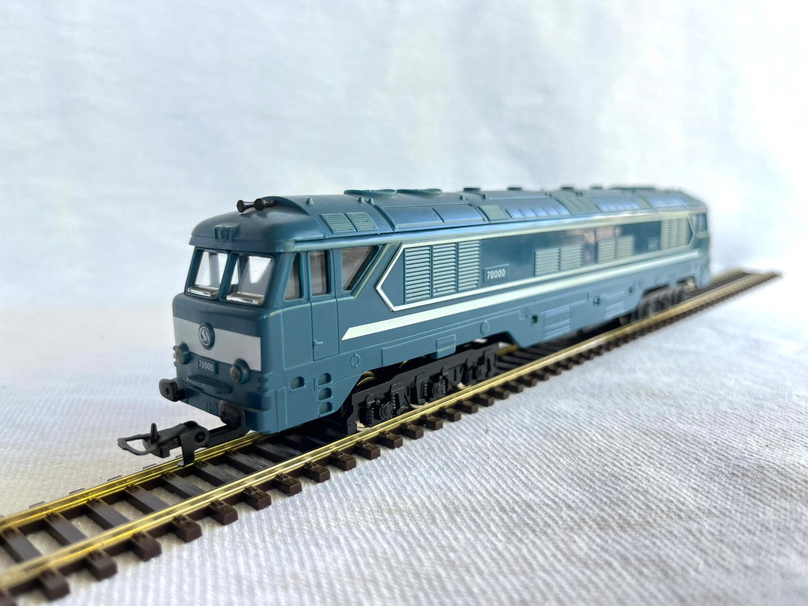Mehano T-151 SNCF CC70000 diesellok H0, Overige merken, Gebruikt, Ophalen of Verzenden, Analoog