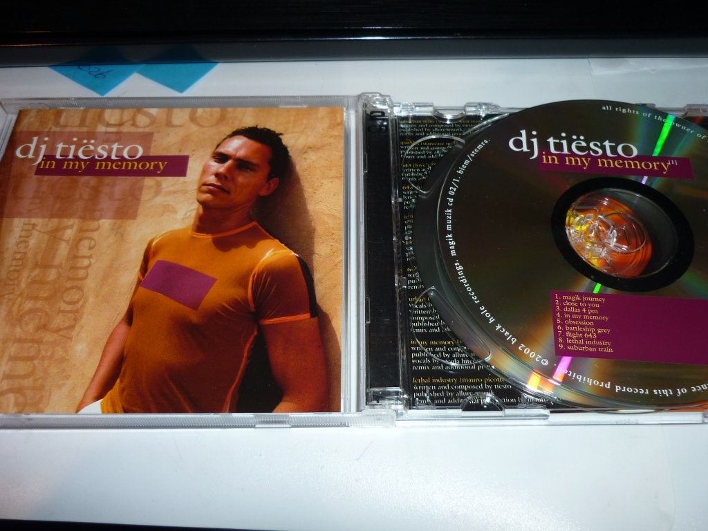 Dj Tiesto de dubbel cd in my memory, Verzenden, Zo goed als nieuw, Dance Populair