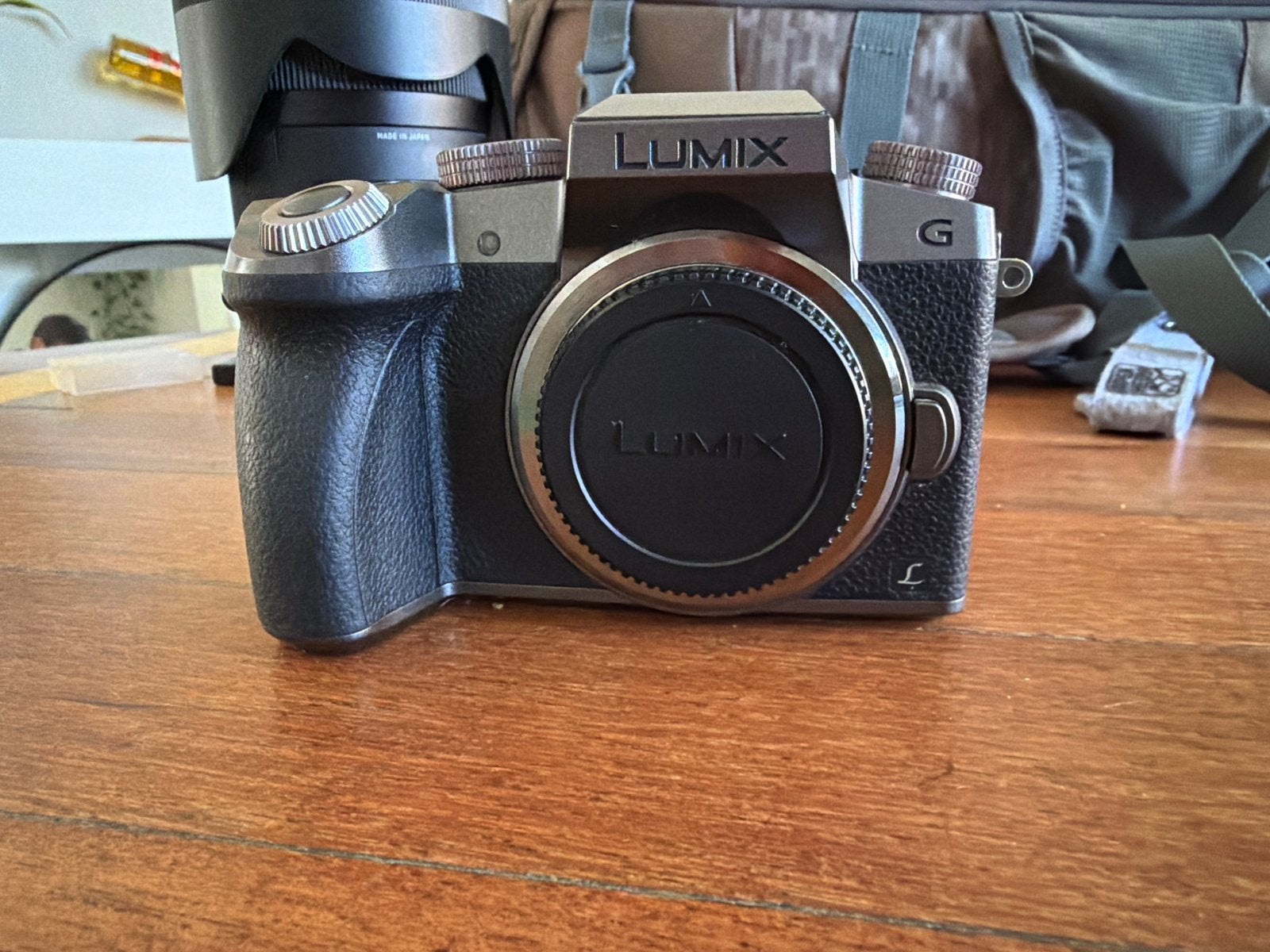 Panasonic Lumix G7 systeemcamera met 3 accu's, Ophalen, Gebruikt, Panasonic, Accu