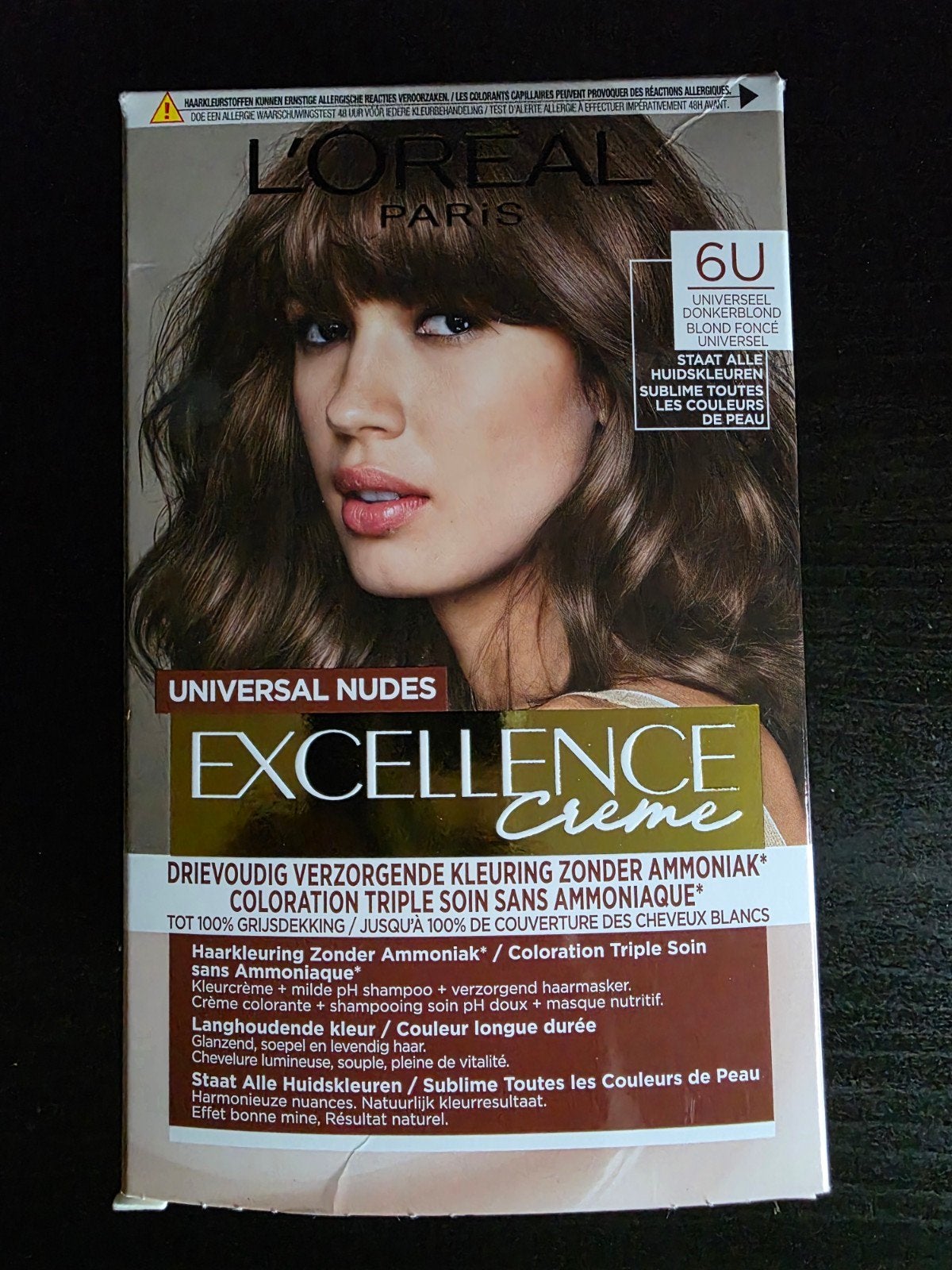 L'Oréal Excellence Crème 6U Universeel Donkerblond, Ophalen