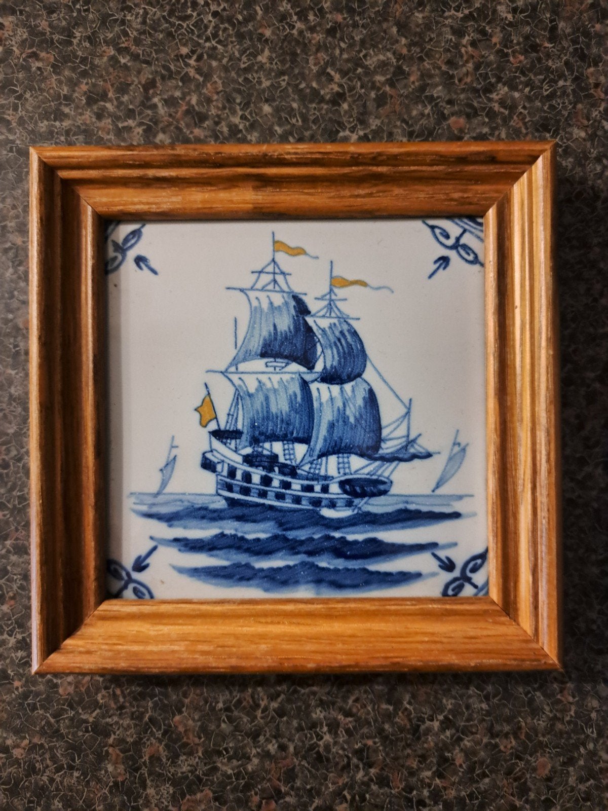 tichelaar makkum tegel b3, Antiek en Kunst, Antiek | Wandborden en Tegels, Ophalen of Verzenden