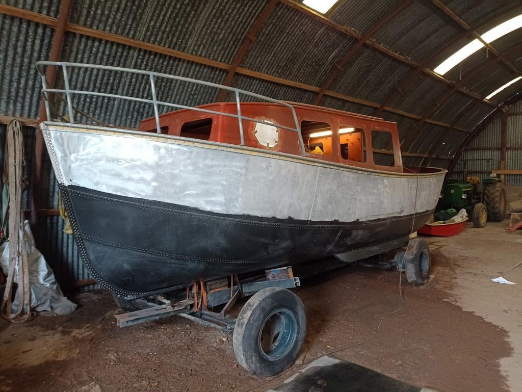 Motorboot Casco - Projectboot, Watersport en Boten, Ophalen, Gebruikt, Aluminium
