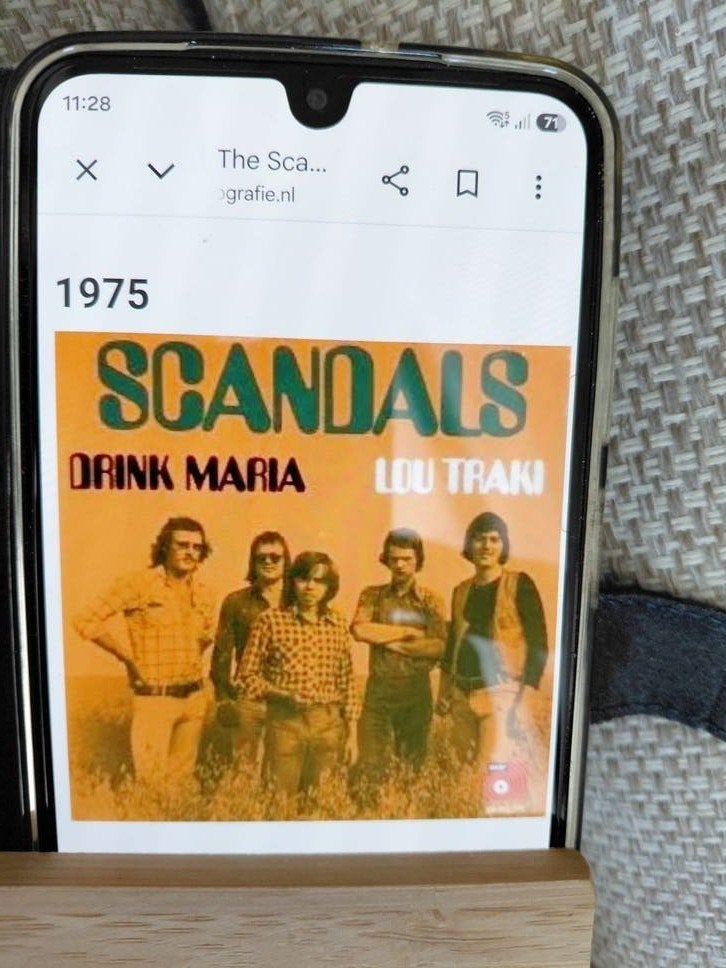 gezocht the scandals drink  maria, Ophalen of Verzenden, Gebruikt, Pop