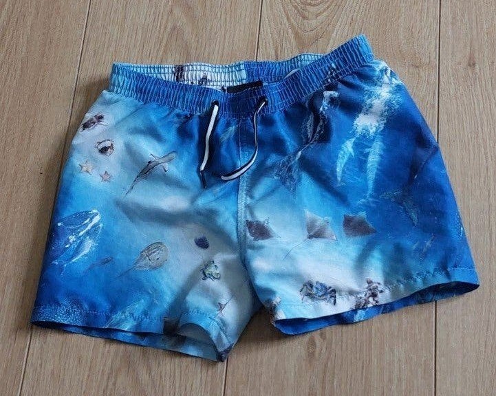 Molo zwembroek oceaan vissen maat 134 140, Molo, Sport- of Zwemkleding, Ophalen of Verzenden, Zo goed als nieuw