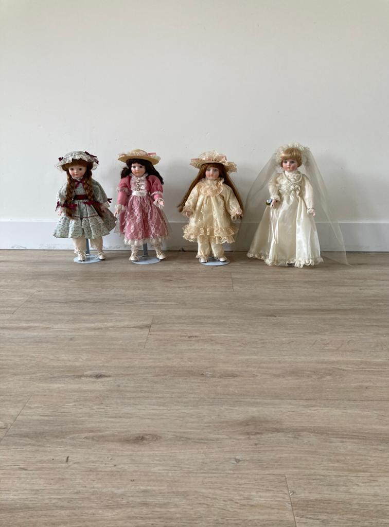The Heritage Mint Collection 4x, Verzamelen, Poppen, Ophalen of Verzenden, Gebruikt, Fashion Doll
