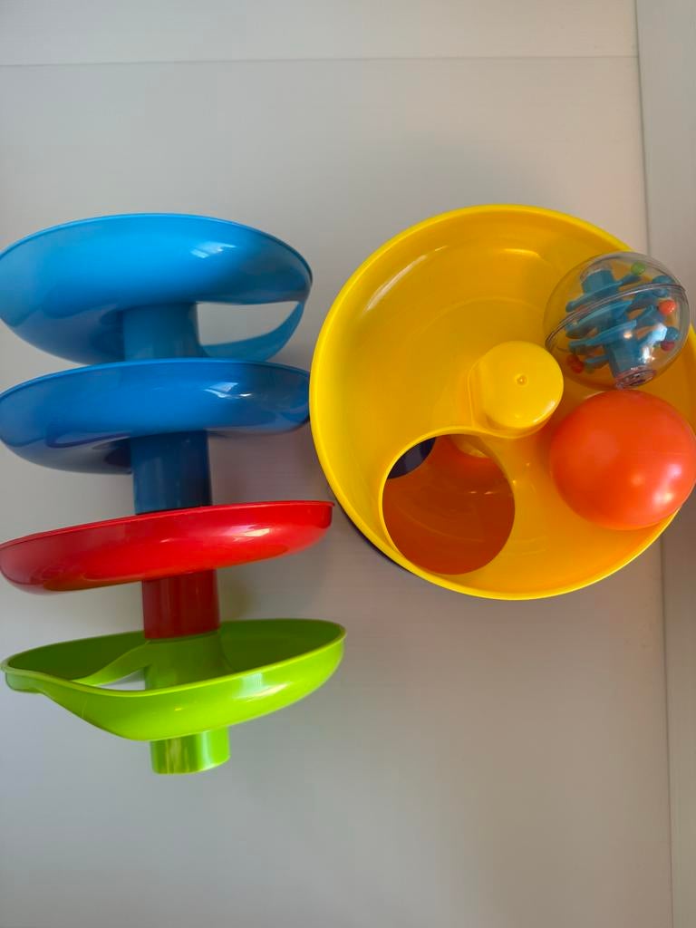 Kleurrijke Ballenbaan Toren - Educatief Speelgoed, Ophalen, Zo goed als nieuw, Overige typen, Met geluid