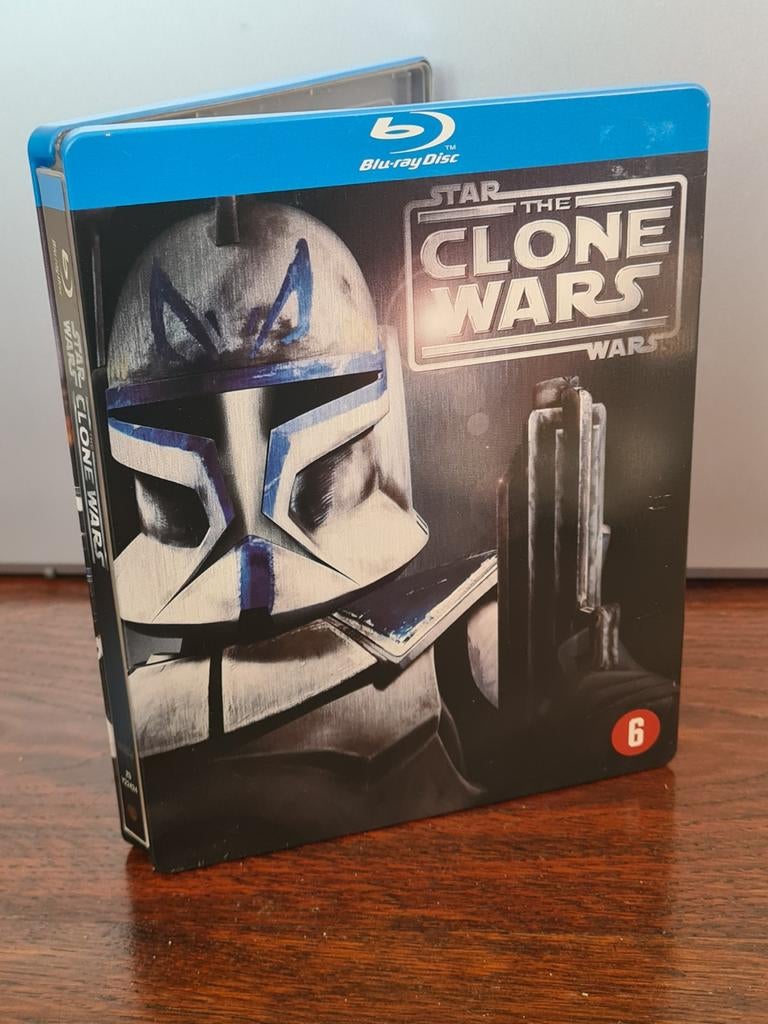 Zeldzame Star Wars The Clone Wars Steelbook Blu-ray NLO, Cd's en Dvd's, Blu-ray, Ophalen of Verzenden, Zo goed als nieuw, Science Fiction en Fantasy