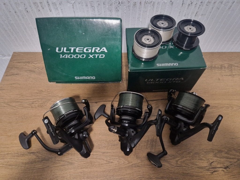 3 Shimano molens XTD Bigpits zie ook al mijn advertenties, Ophalen, Zo goed als nieuw, Molen