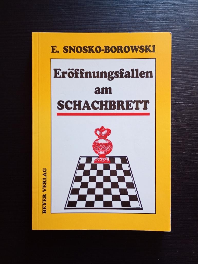 Eröffnungsfallen am schach brett, Ophalen of Verzenden, Minder dan 500 stukjes, Zo goed als nieuw, Schaken