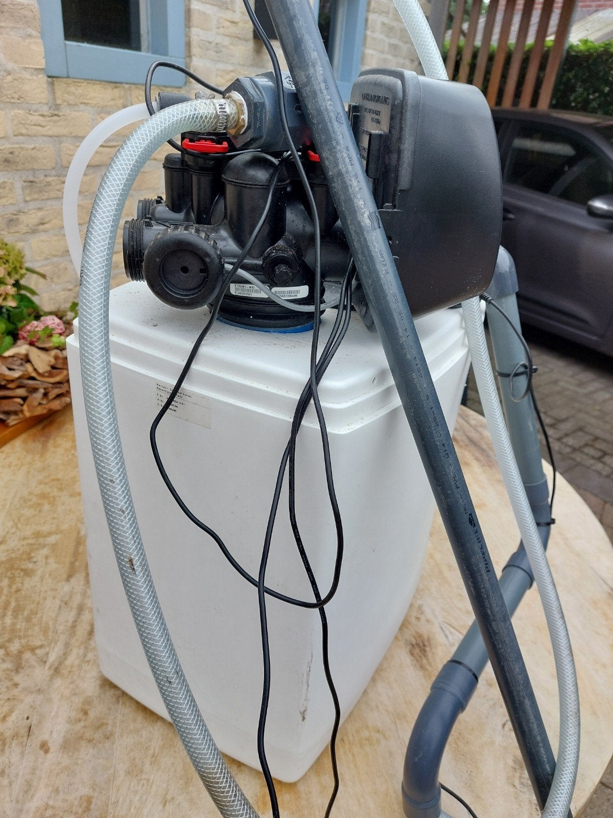 Pentair International Waterontharder KD01WEA-001, Witgoed en Apparatuur, Waterontharders, Ophalen of Verzenden, Gebruikt, Waterontharder met zout