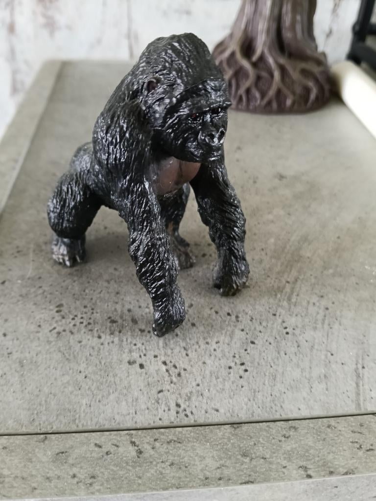 Gorilla speelfiguur - Realistisch model, Ophalen of Verzenden, Gebruikt