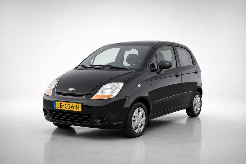 Chevrolet Matiz 0.8 Pure|ruime APK|stuubekr|elek pakket, Auto's, Chevrolet, Voorwielaandrijving, Gebruikt, Zwart, Bedrijf