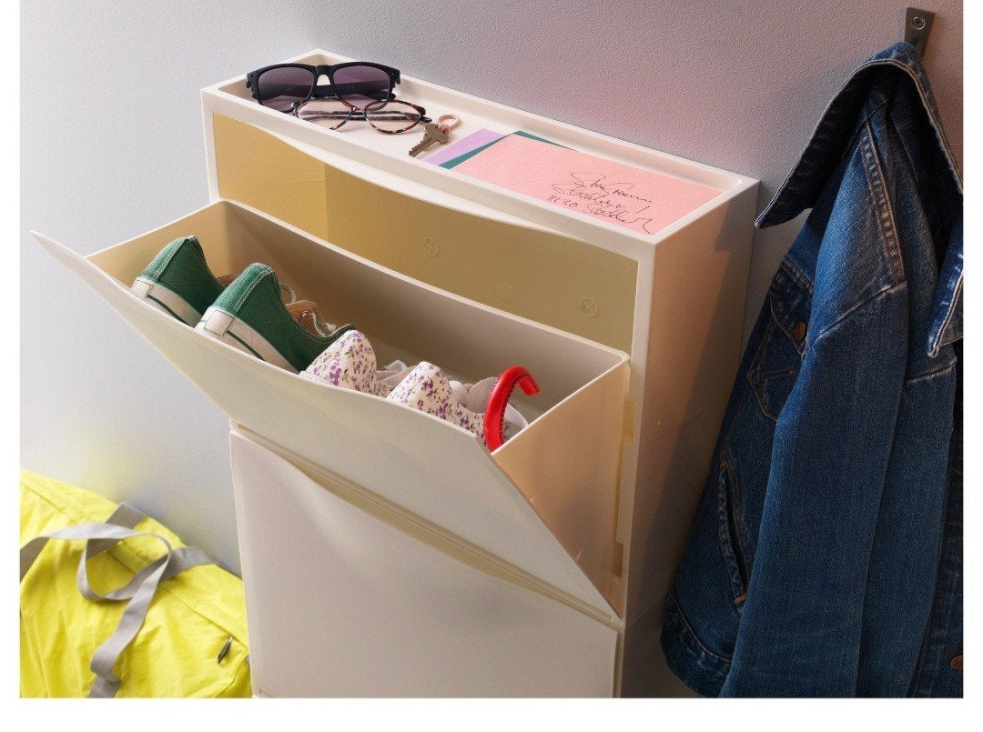 2x IKEA TRONES schoenenkast/opbergkast - Gebruikt, Ophalen of Verzenden, Gebruikt