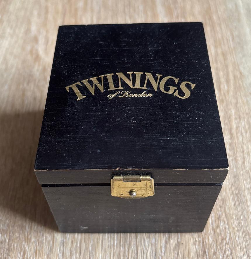 Twinings of London houten doos, Ophalen of Verzenden, Zo goed als nieuw