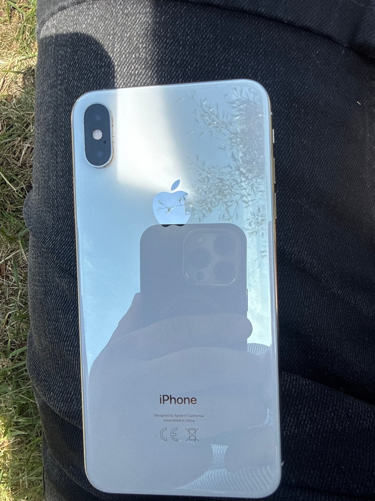 Apple iPhone XS 64gb Zilver - Zo goed als nieuw, Telecommunicatie, IPhone XS, Zo goed als nieuw, Zonder simlock, Zonder abonnement