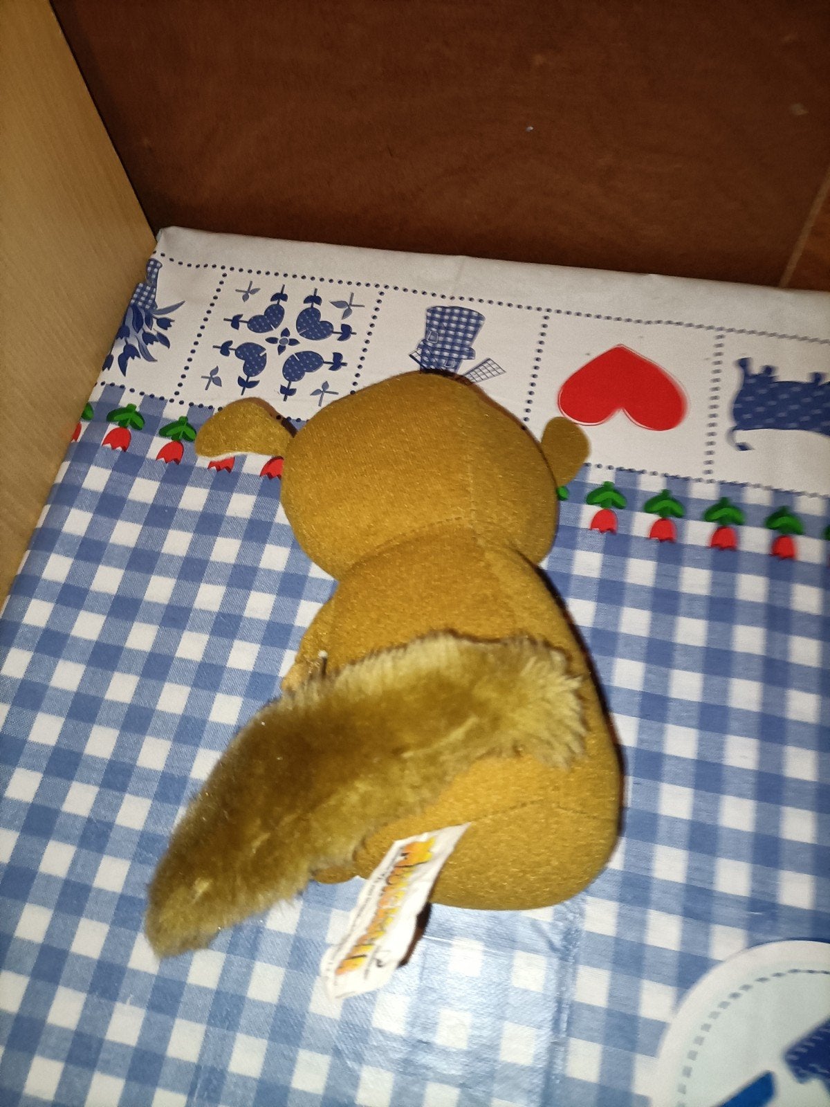 Mort knuffel Madagascar 19 cm groot, Ophalen of Verzenden, Zo goed als nieuw, Overige typen