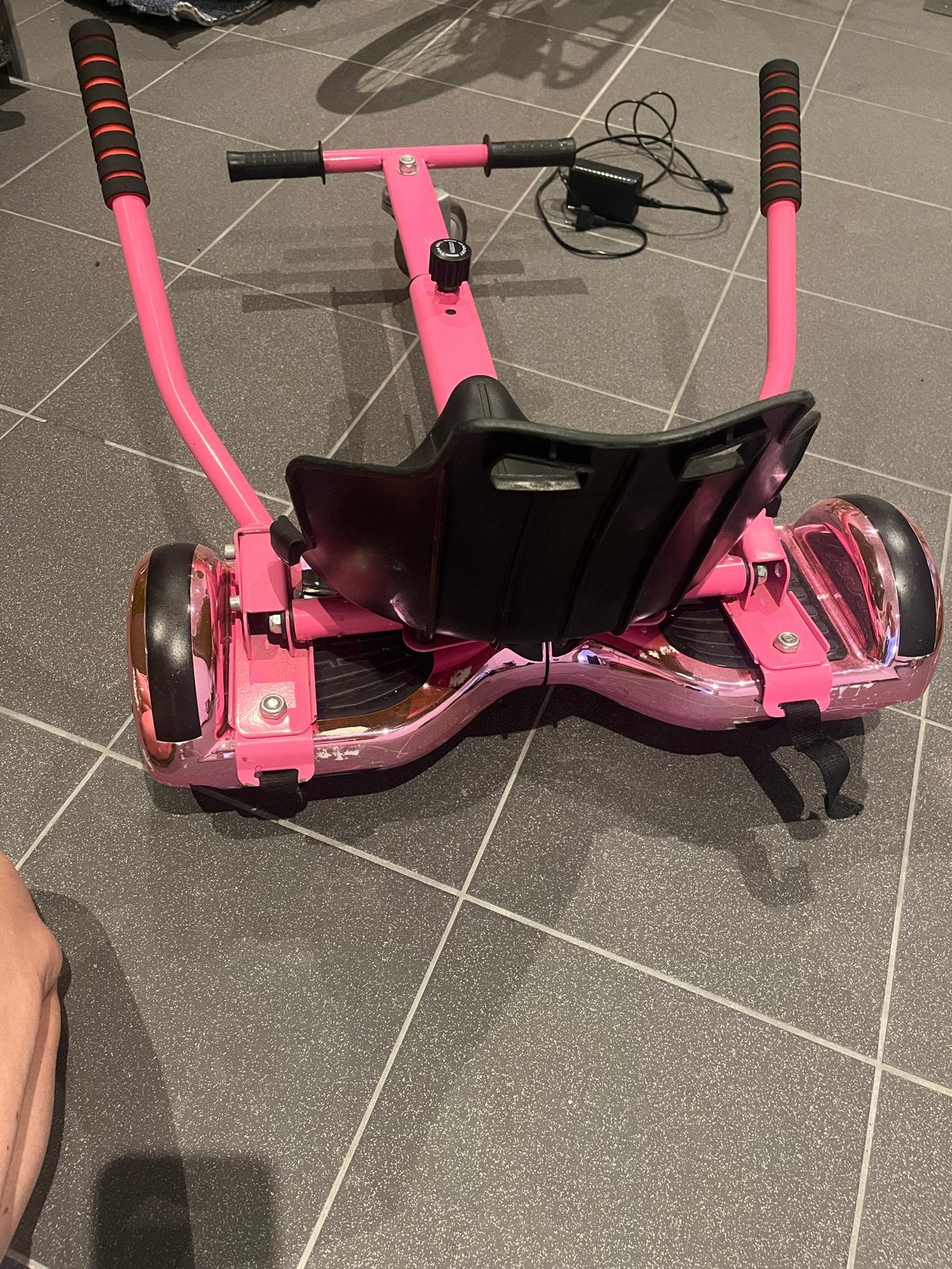 Roze Hoverboard met Zitje, Ophalen of Verzenden, Gebruikt, Overige typen