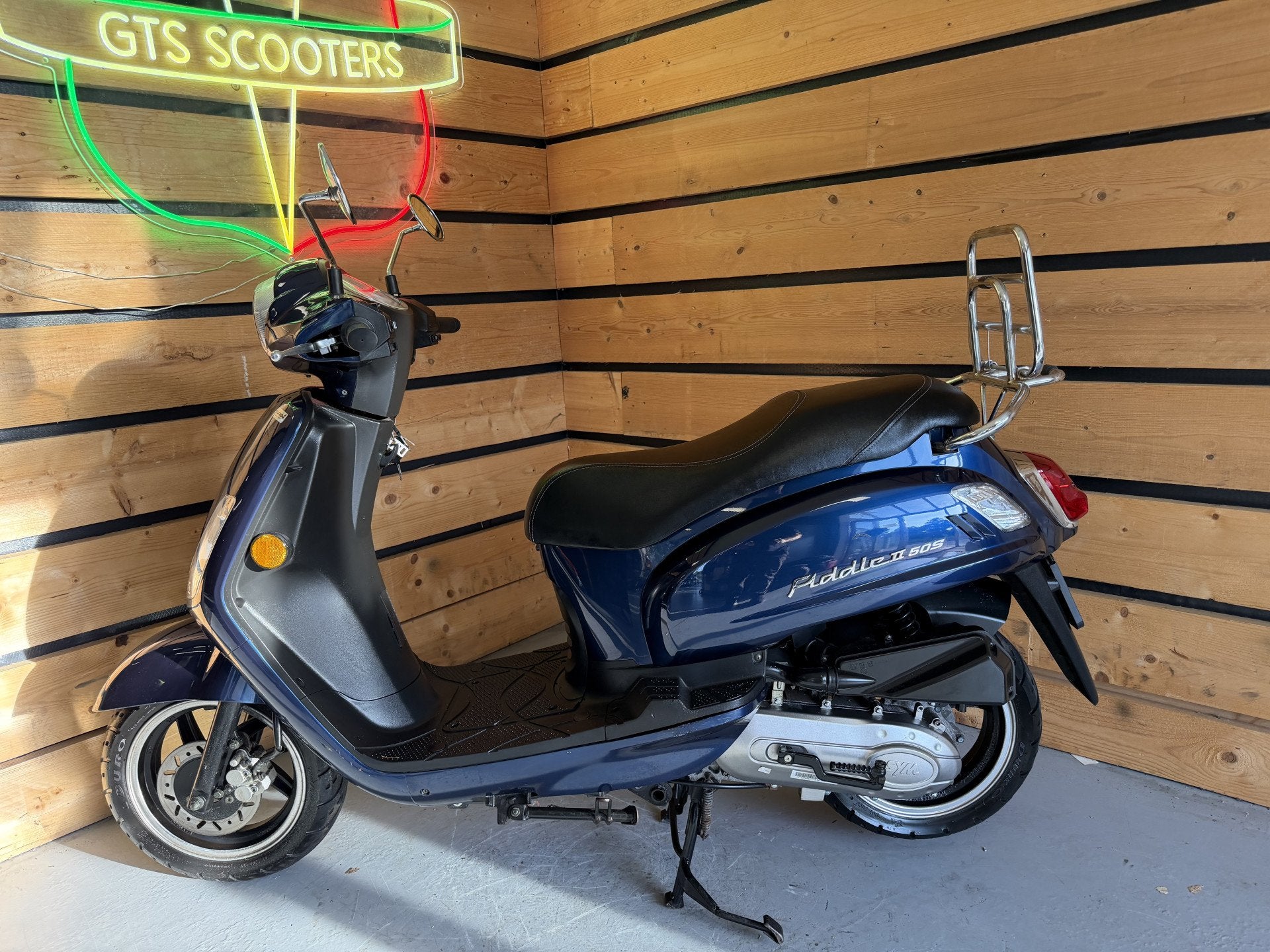 SYM Bromscooter Fiddle II (bj 2019), Fietsen en Brommers, Bruin Scooterservice, Gebruikt, Jos@bruinautoservice.nl, 49 cc