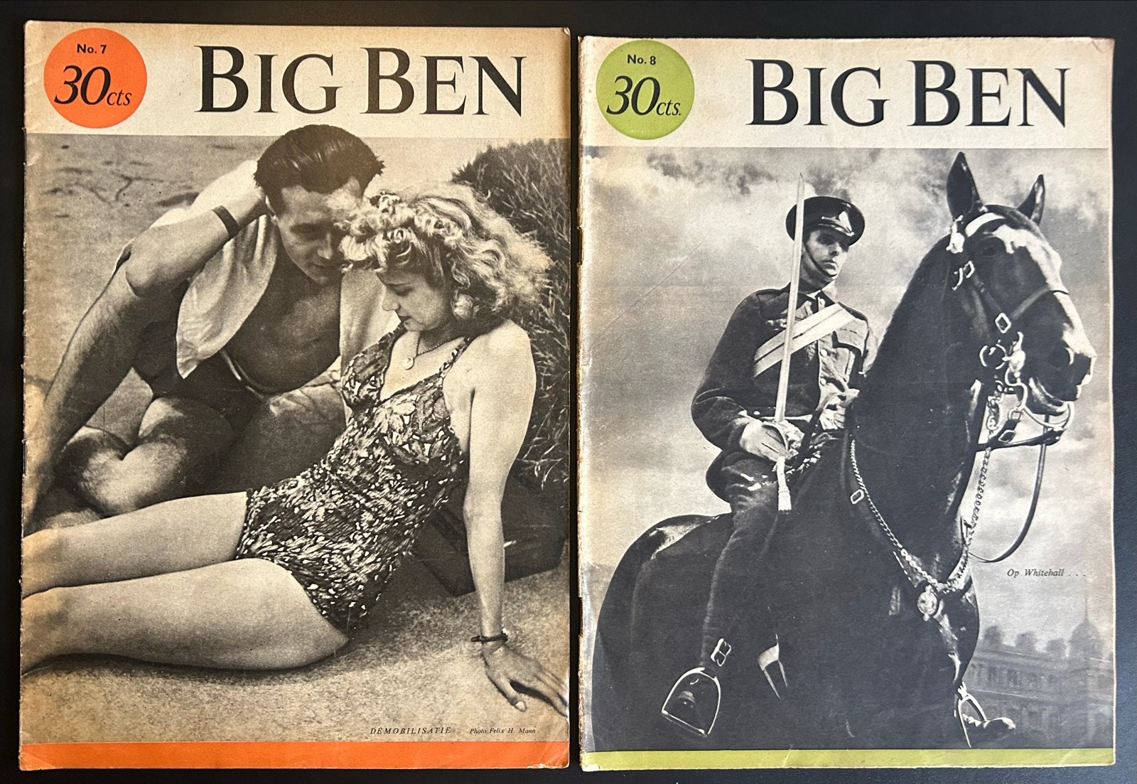 Big Ben Tijdschriften - Nrs. 1, 2, 3, 4, 5, 6, 7, 8, 9, Boeken, Tijdschriften en Kranten, Ophalen, Gelezen, Overige typen