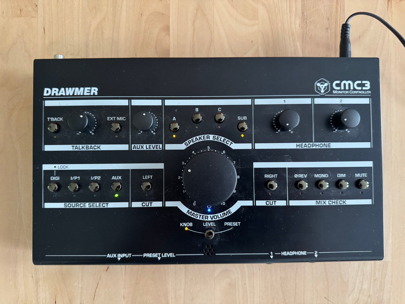 Drawmer CMC3 Monitor Controller – Zo goed als nieuw, Muziek en Instrumenten, Ophalen of Verzenden, Zo goed als nieuw