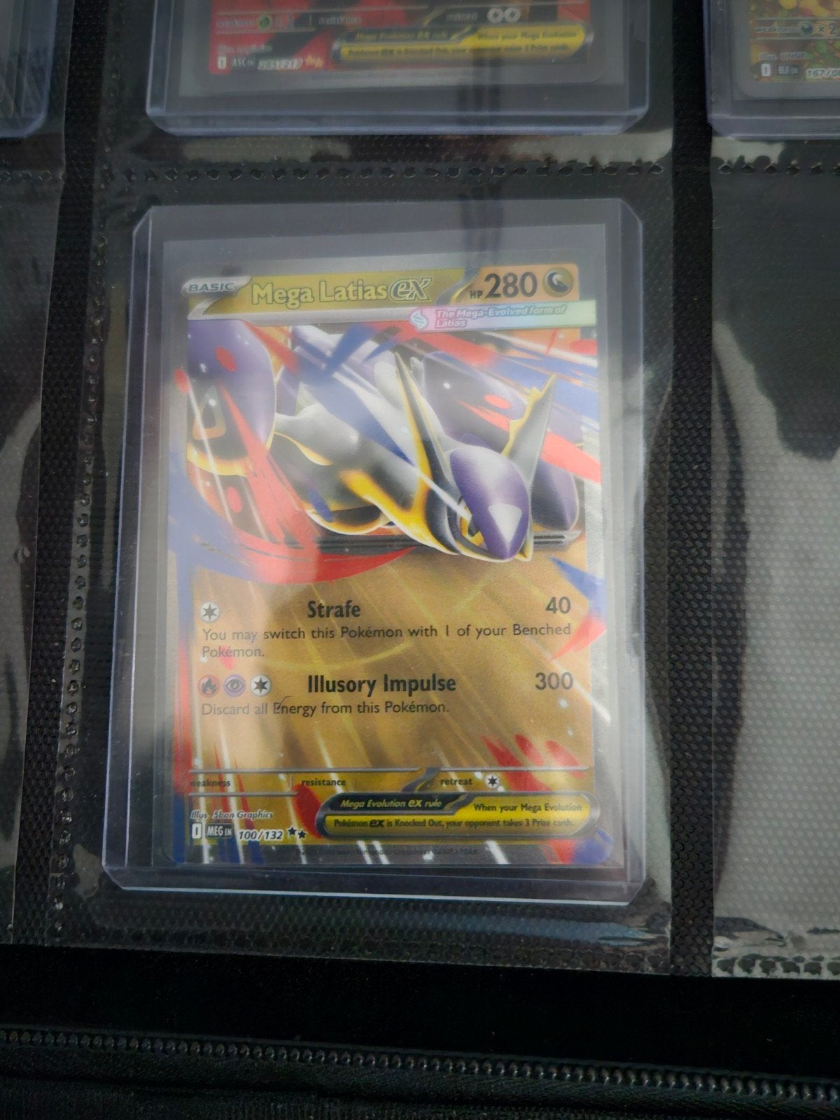 Pokemon Mega Latias ex 100/132 Mega Evolution, Hobby en Vrije tijd, Verzamelkaartspellen | Pokémon, Ophalen of Verzenden, Zo goed als nieuw