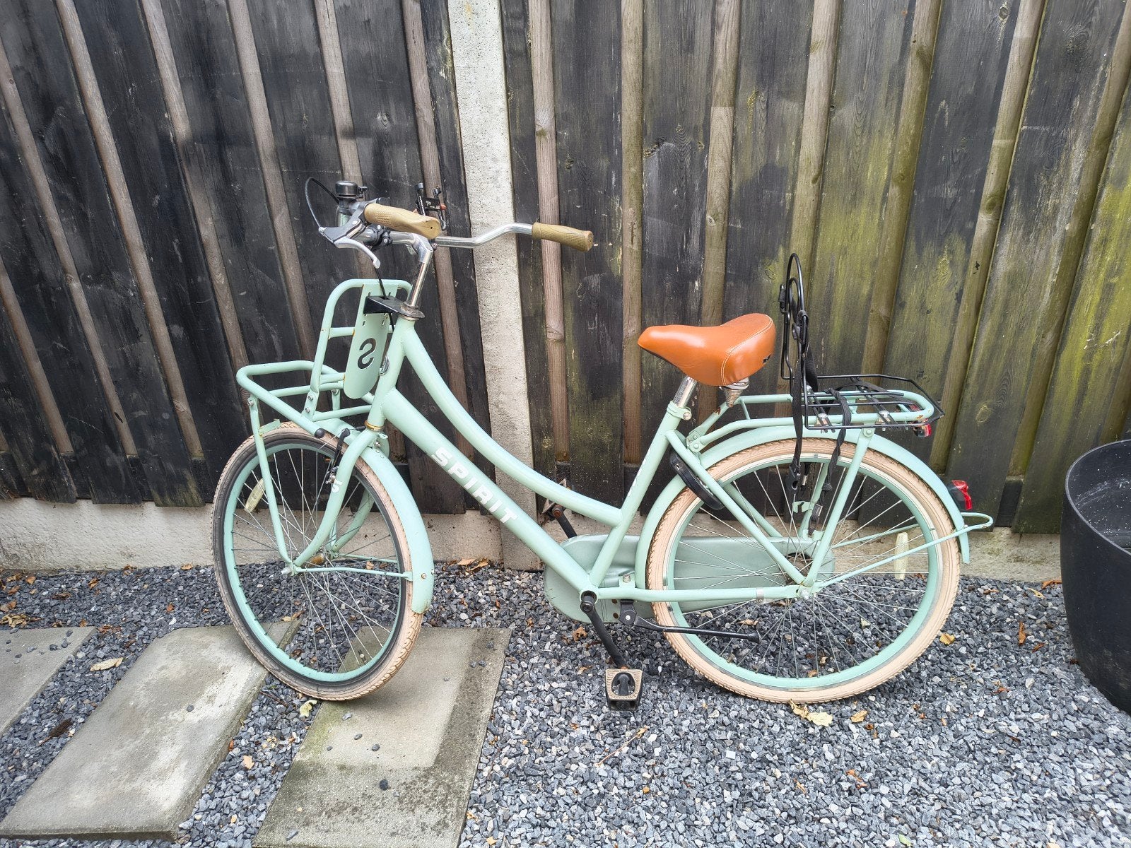 Spirit Cargo meisjesfiets 26 inch, Terugtraprem, Gebruikt, Handrem, Ophalen