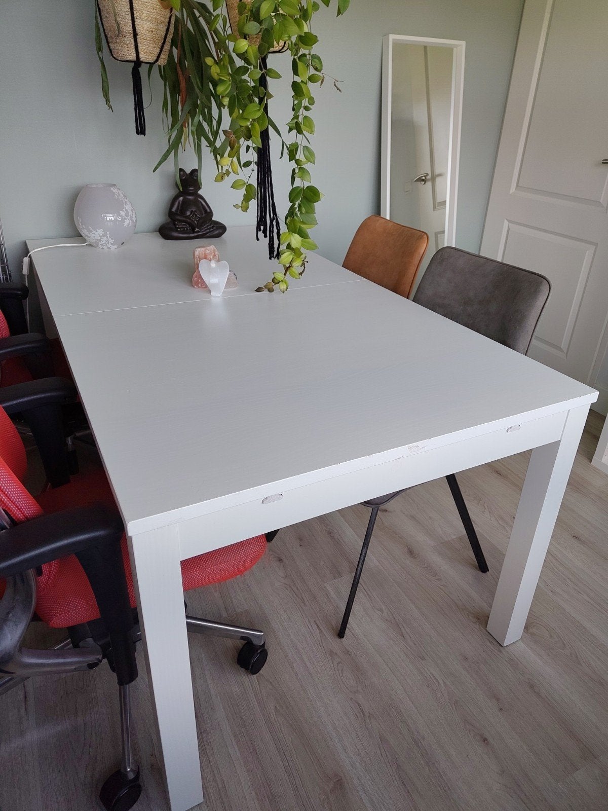 IKEA Bjursta eettafel - uitschuifbaar en in goede staat, Ophalen, Gebruikt, Rechthoekig, 50 tot 100 cm