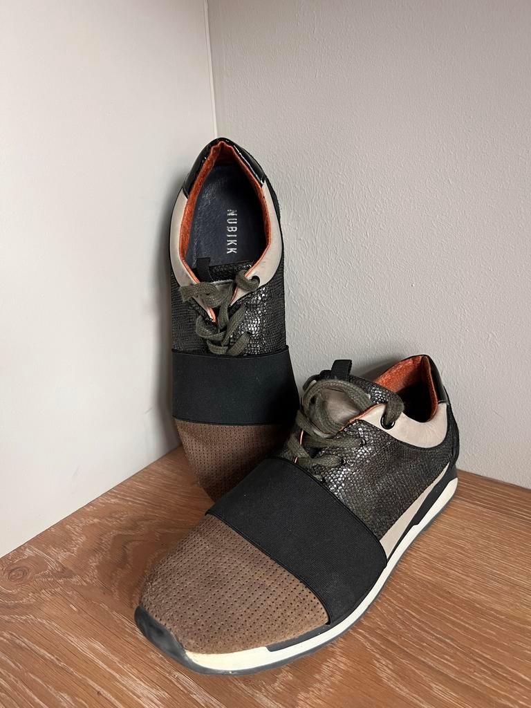 Nubikk sneakers maat 41, Kleding | Dames, Schoenen, Ophalen of Verzenden, Zo goed als nieuw, Bruin, Sneakers of Gympen