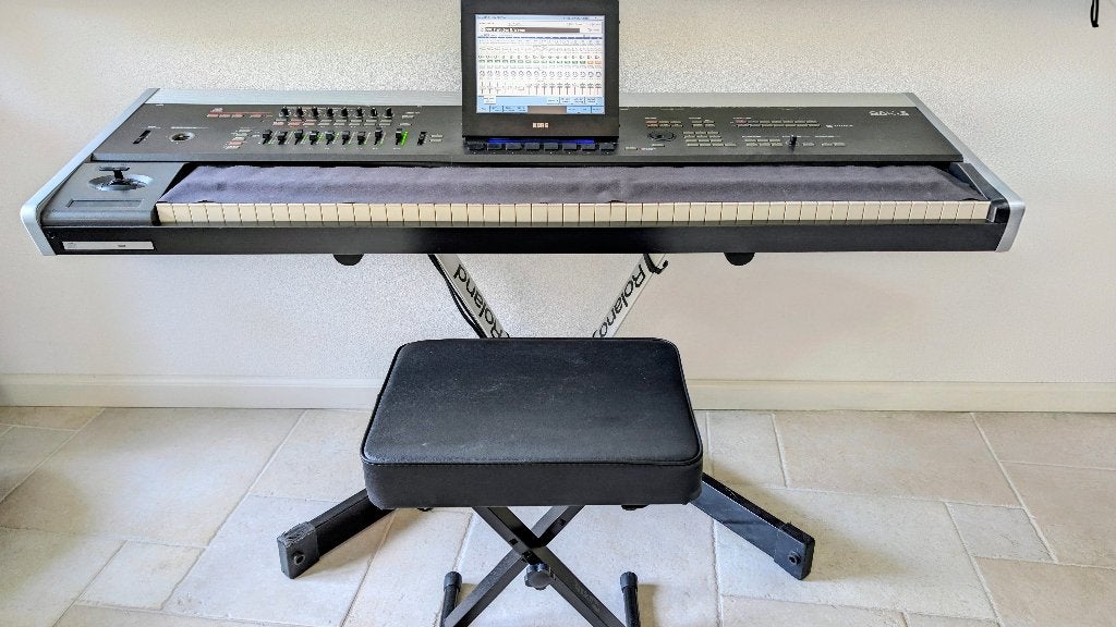 Korg OASYS 88, Ophalen, 88 toetsen, Korg, Met koffer of flightcase