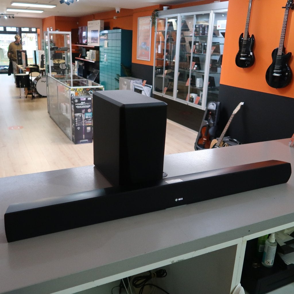 Denon HEOS HomeCinema Sounbar + Sub | in Redelijke Staat, Denon, Gebruikt, Support@denon.com, 1-1-1, Shin-Yokohama
Kohoku-ku, Yokohama 222-0033
Japan