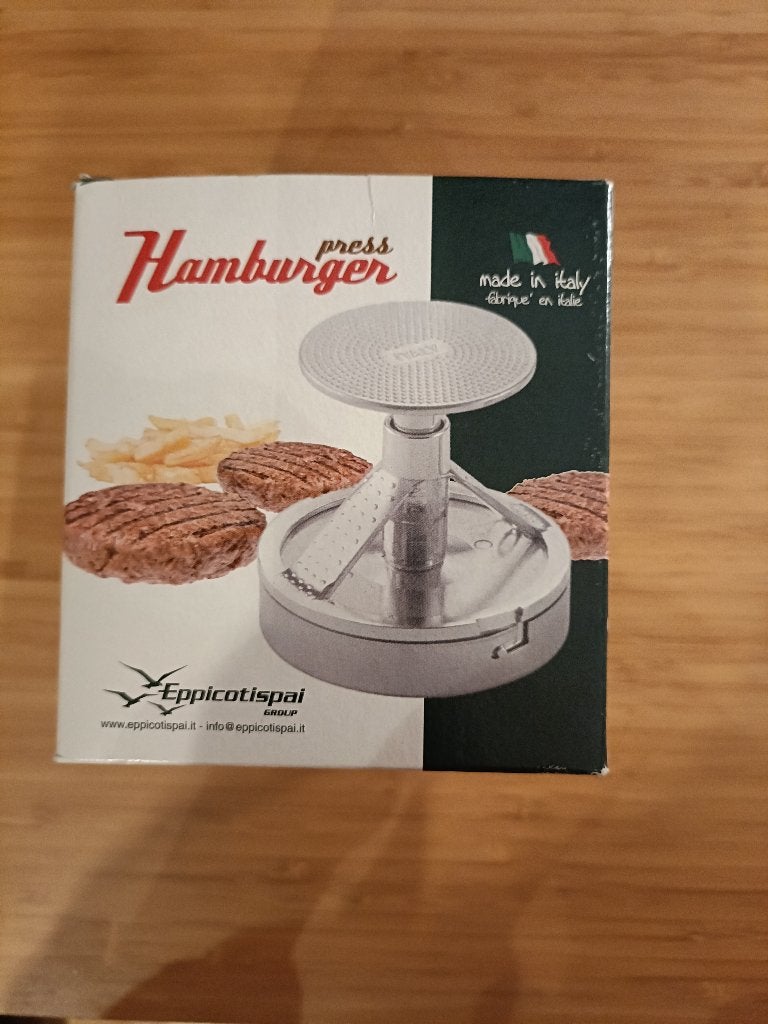 Hamburgerpers van Eppicotispai, Ophalen, Nieuw, Eppicotispai